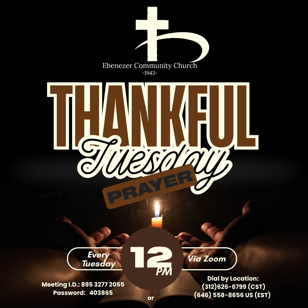 Thankful Tuesday Prayer